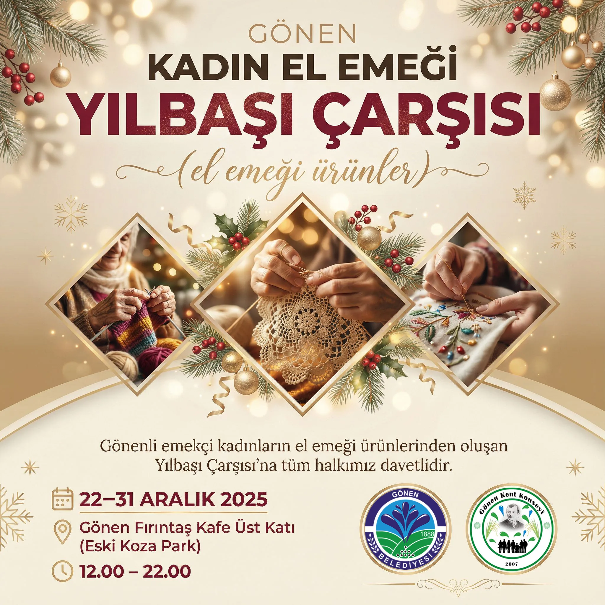 KADIN EL EMEĞİ YILBAŞI ÇARŞISI
